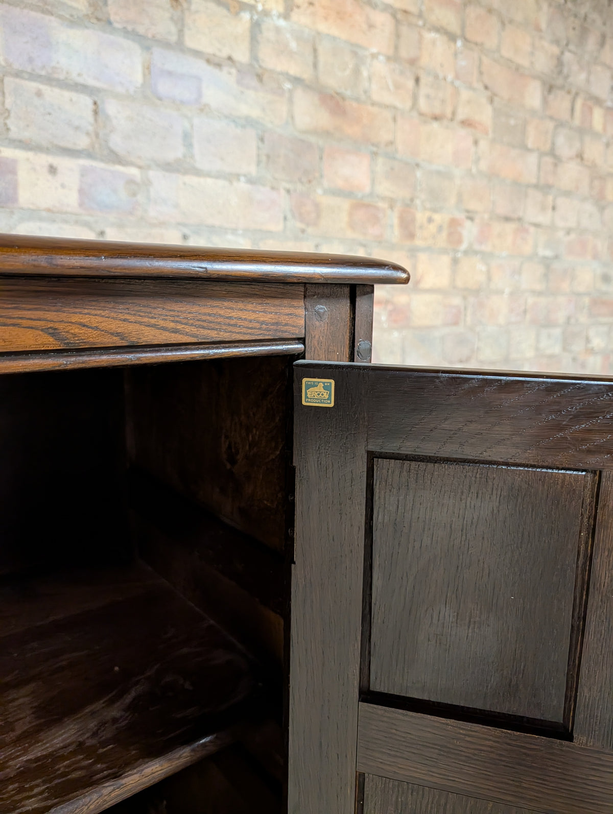 Vintage Ercol Old Colonial Oak Sideboard/ Dresser Base