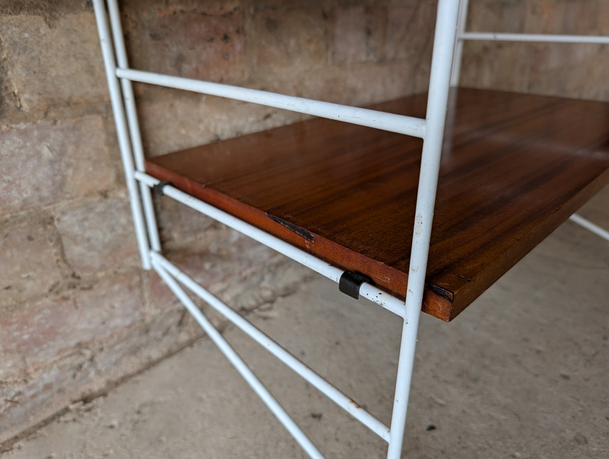 Mid Century Swedish Nisse Strinning  Teak Modular Shelving / Bookcase 1960s