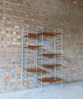 Mid Century Swedish Nisse Strinning  Teak Modular Shelving / Bookcase 1960s