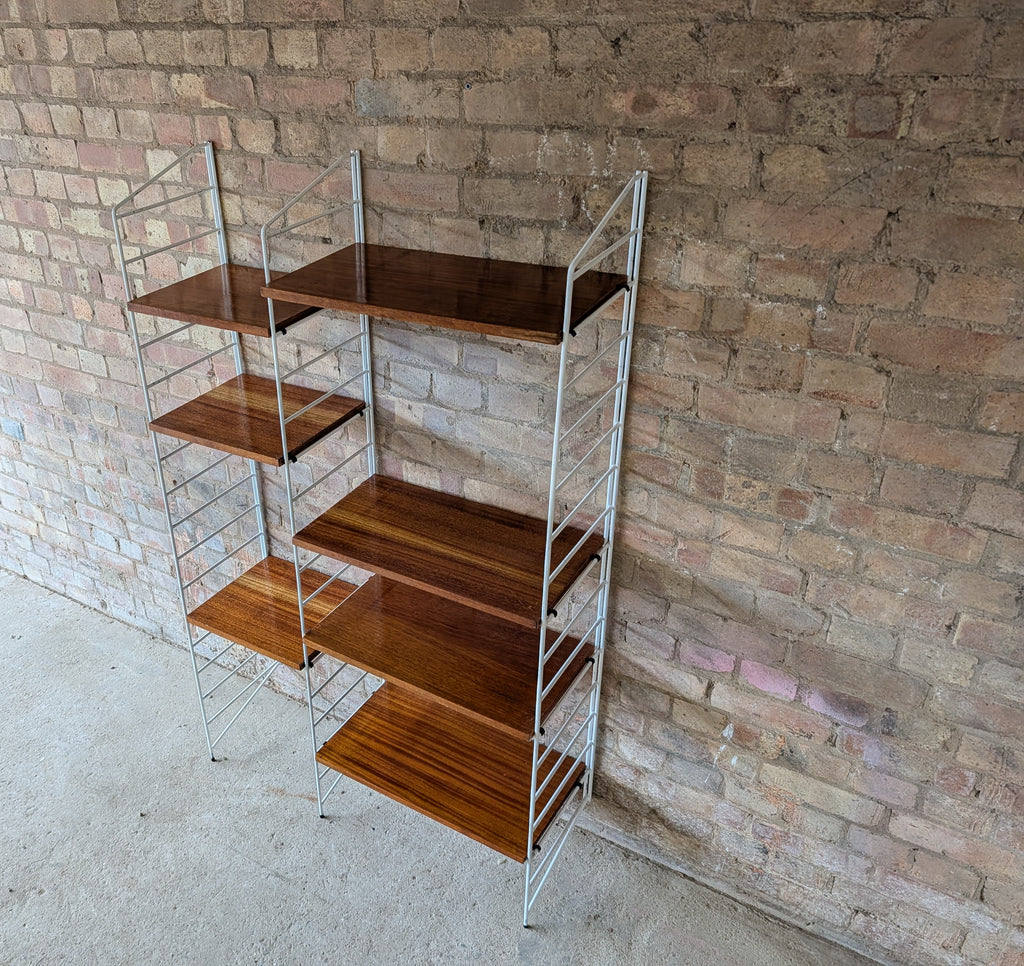 Mid Century Swedish Nisse Strinning  Teak Modular Shelving / Bookcase 1960s