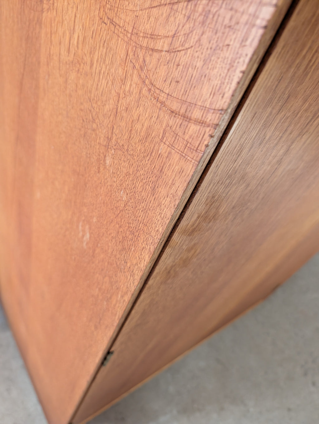 Mid Century Meredew Oak Wardrobe 1950s