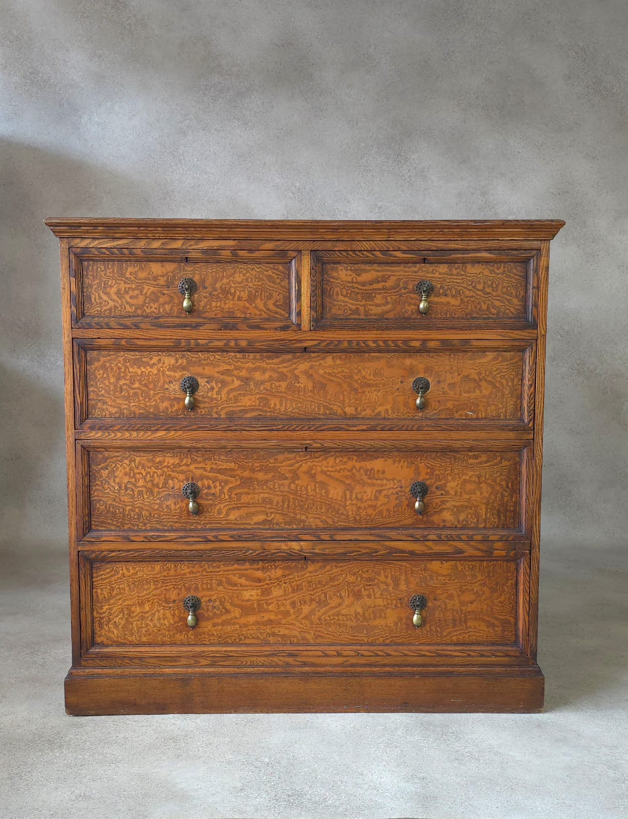 Early 20th Century Oak Howard & Sons Chest of Drawers