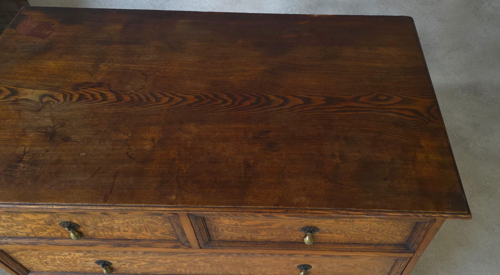 Early 20th Century Oak Howard & Sons Chest of Drawers