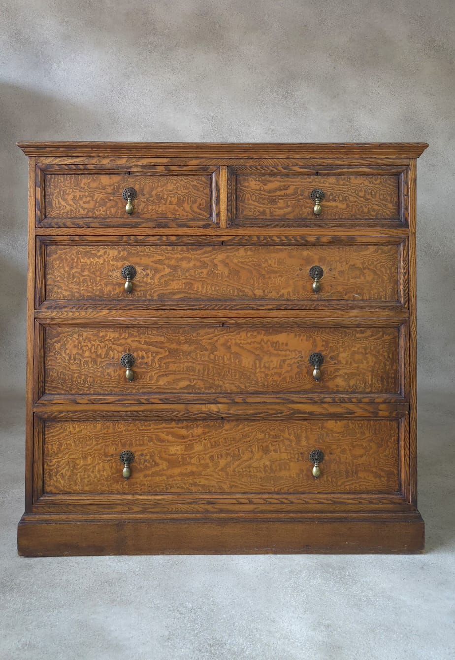 Early 20th Century Oak Howard & Sons Chest of Drawers
