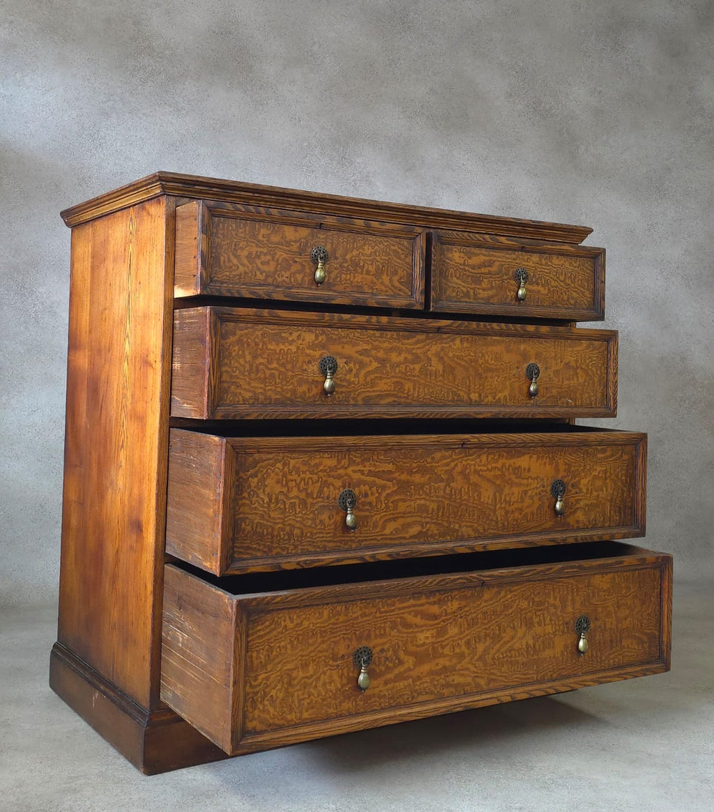 Early 20th Century Oak Howard & Sons Chest of Drawers
