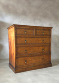Early 20th Century Oak Howard & Sons Chest of Drawers