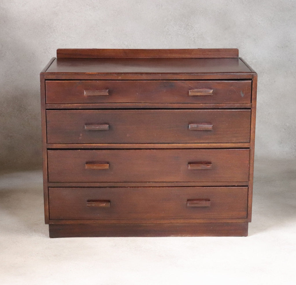 Vintage Mid Century Art Deco Style Utility Chest Of Drawers 1940s