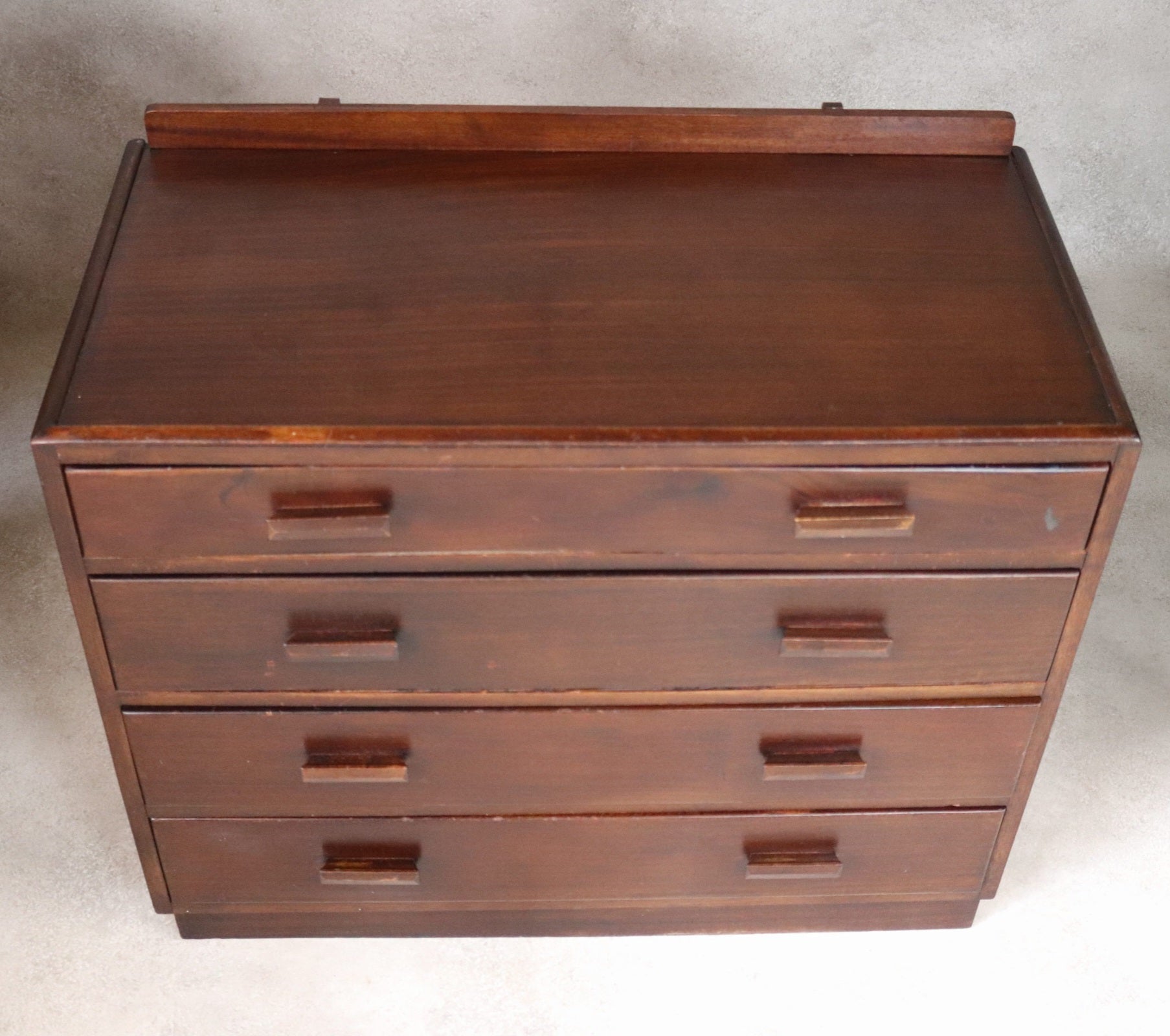 Vintage Mid Century Art Deco Style Utility Chest Of Drawers 1940s