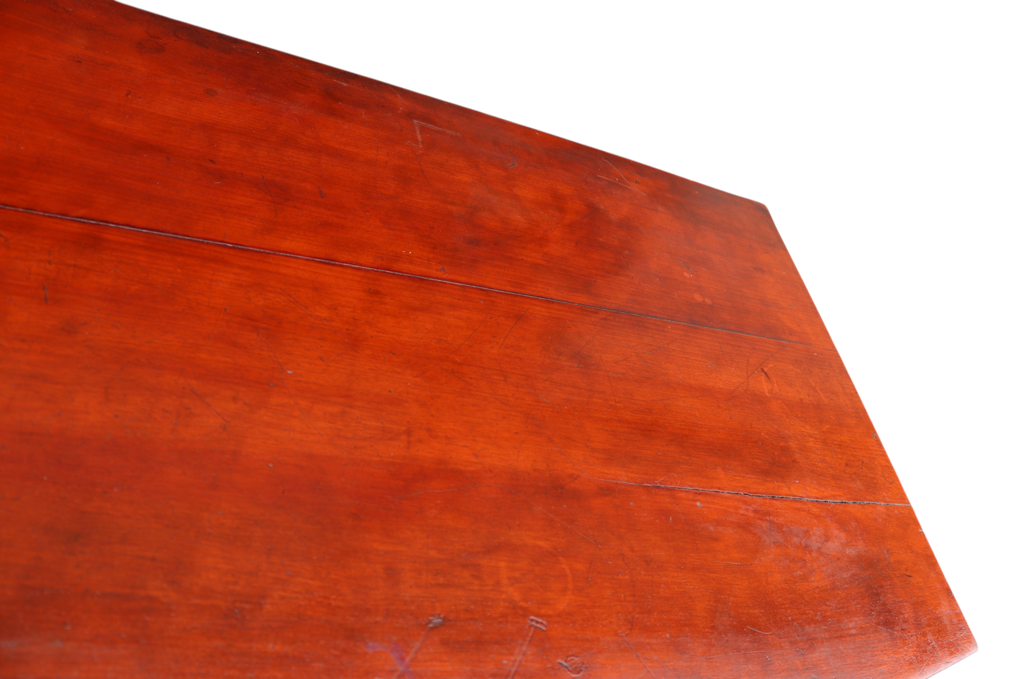 Antique Late Georigian Bow Front Large Mahogany Chest Of Drawers - 19th Century