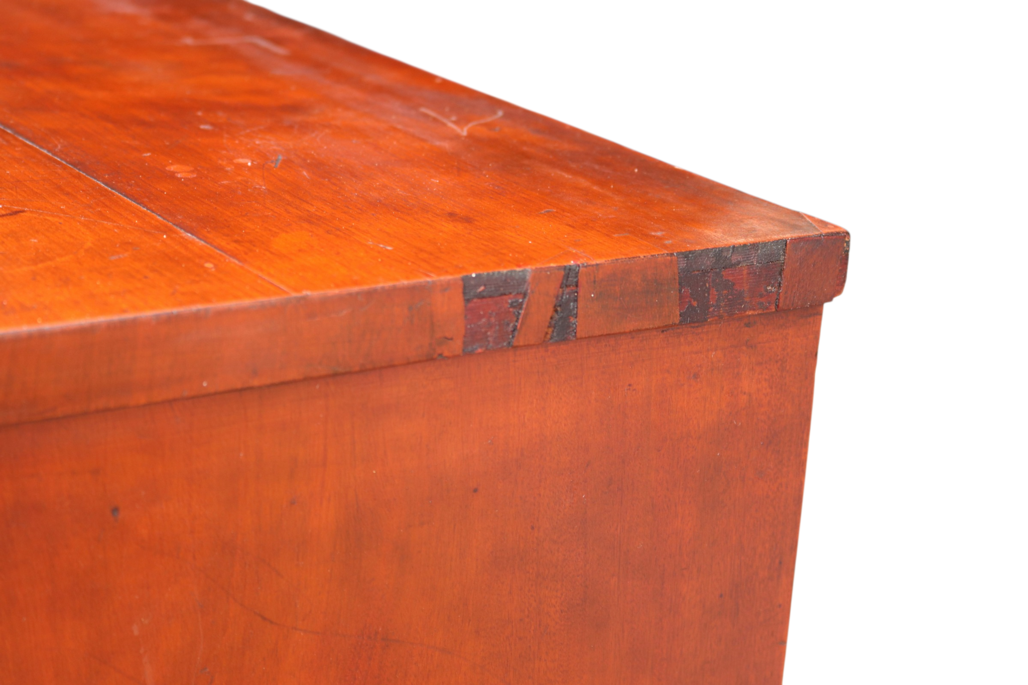 Antique Late Georigian Bow Front Large Mahogany Chest Of Drawers - 19th Century