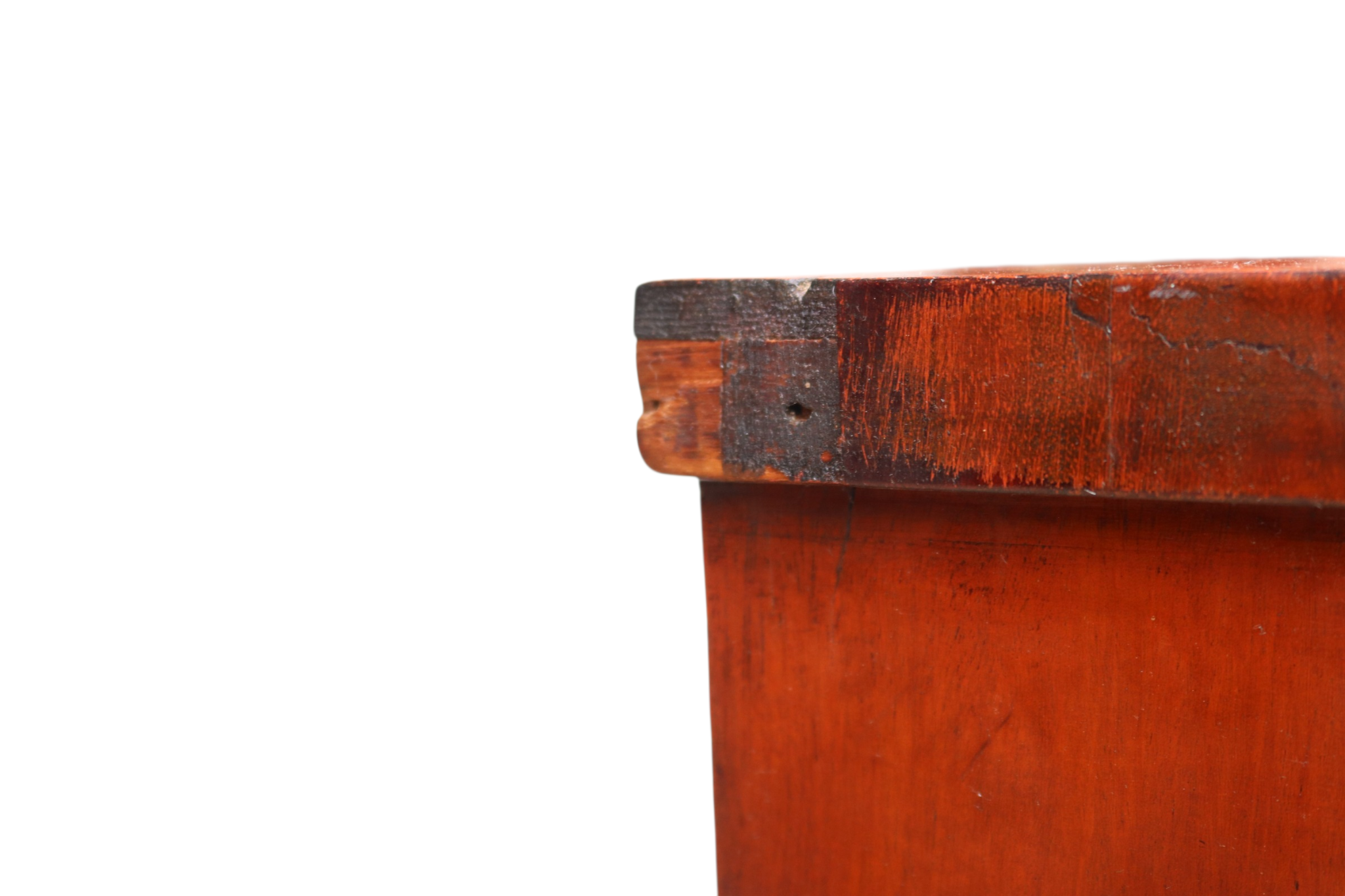 Antique Late Georigian Bow Front Large Mahogany Chest Of Drawers - 19th Century