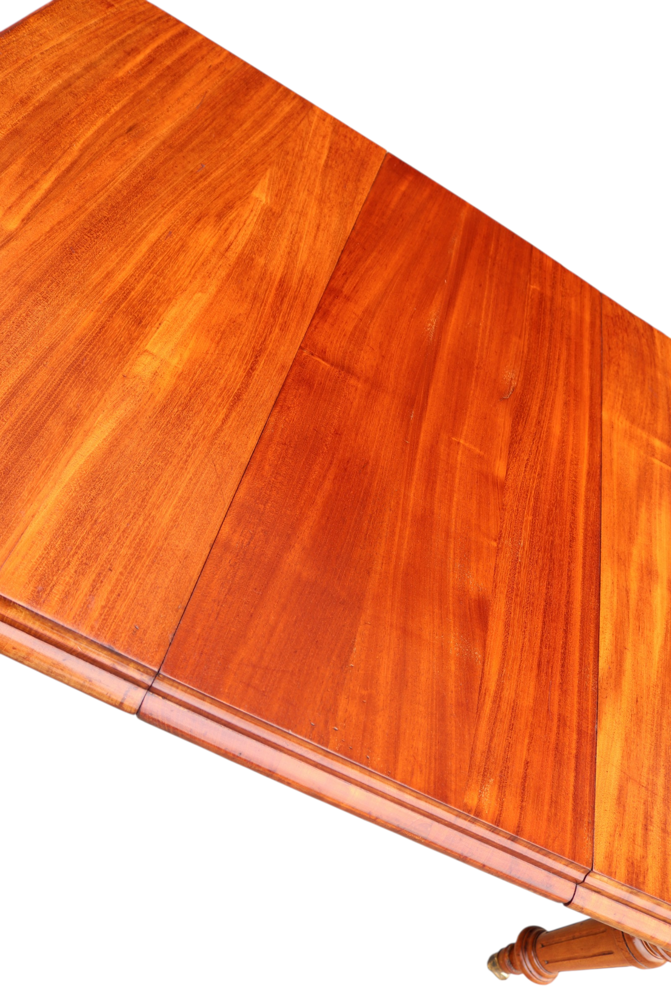 Victorian Mahogany Wind Out Dining Table by Joseph Fitter Antique 19th Century