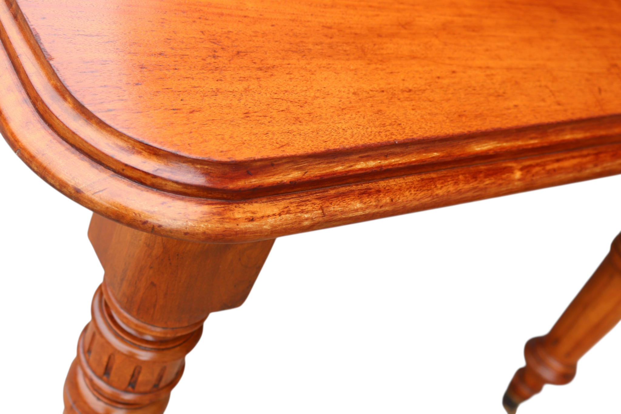 Victorian Mahogany Wind Out Dining Table by Joseph Fitter Antique 19th Century