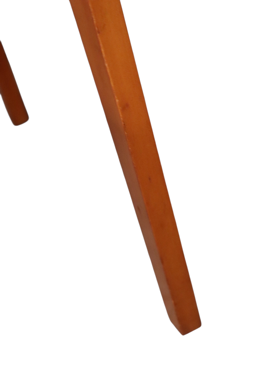 Set Of 4 Mid Century Teak Dining Chairs - Ladder Back Danish Style Retro