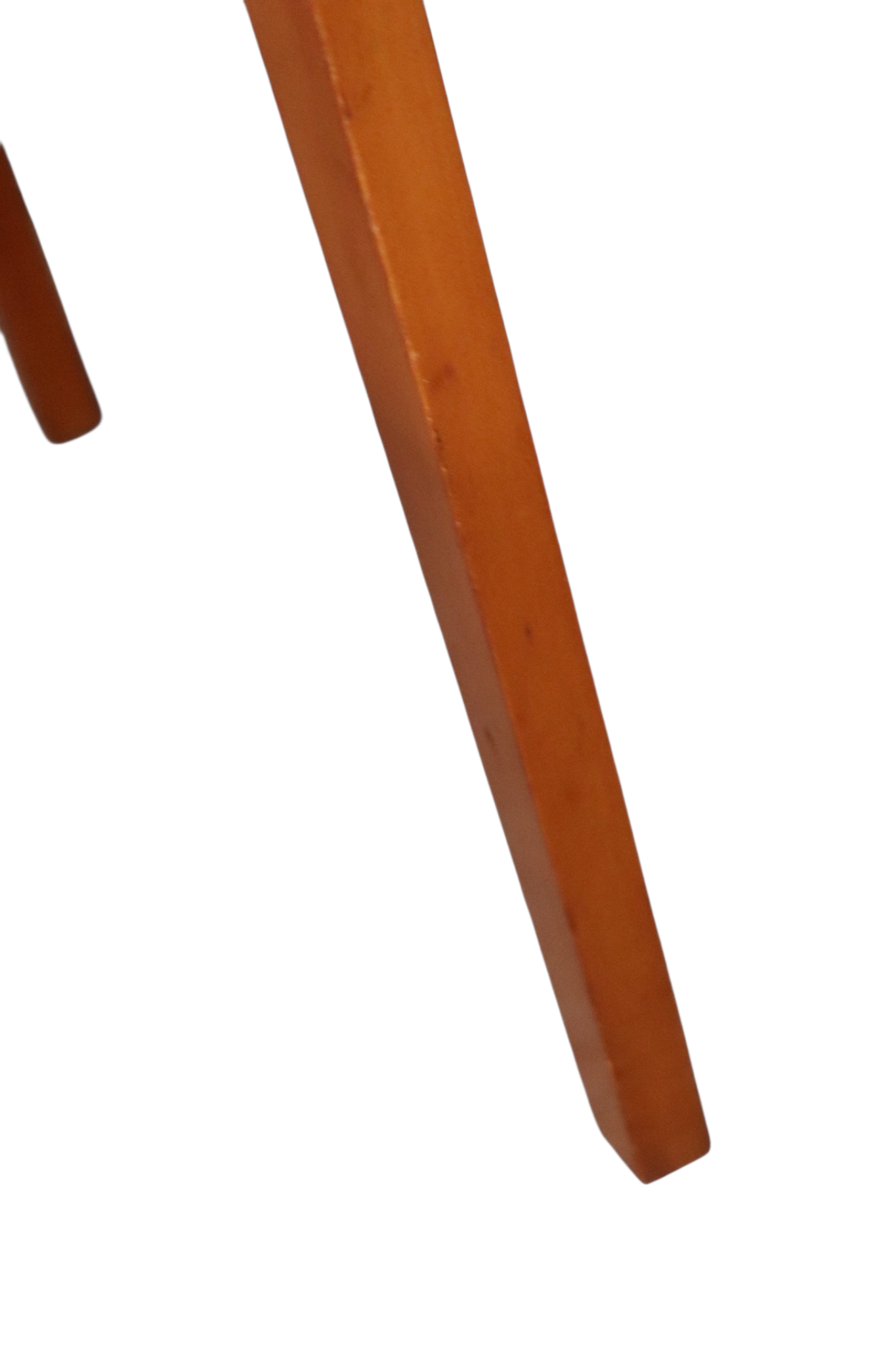 Set Of 4 Mid Century Teak Dining Chairs - Ladder Back Danish Style Retro