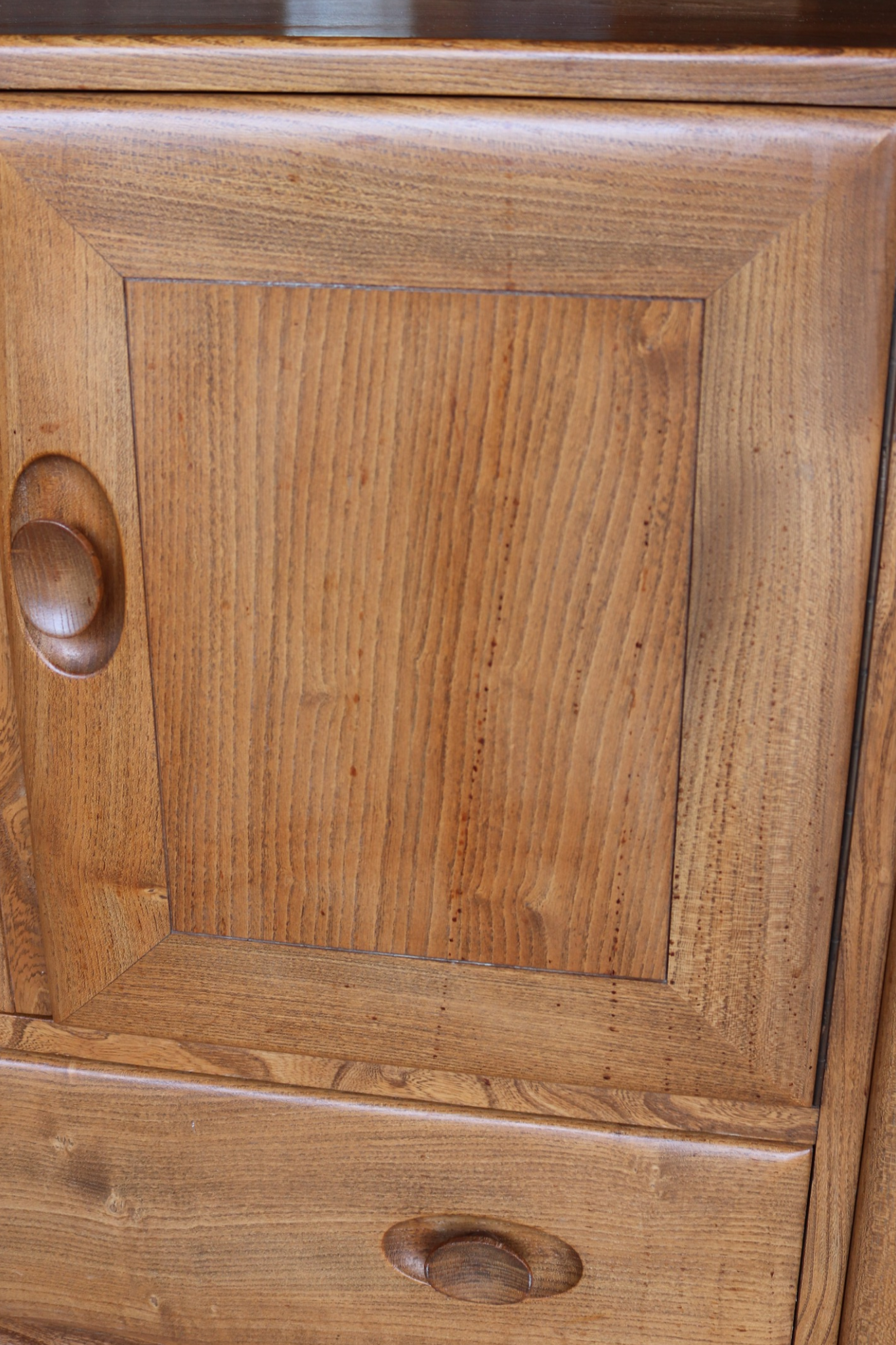 Vintage Ercol 467 Windsor Sideboard - Blonde Elm - Blue Label - MCM 1960s