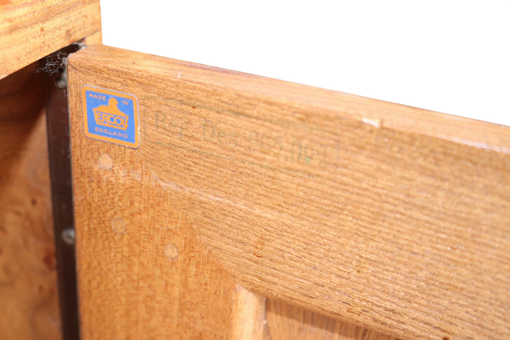 Vintage Ercol 467 Windsor Sideboard - Blonde Elm - Blue Label - MCM 1960s
