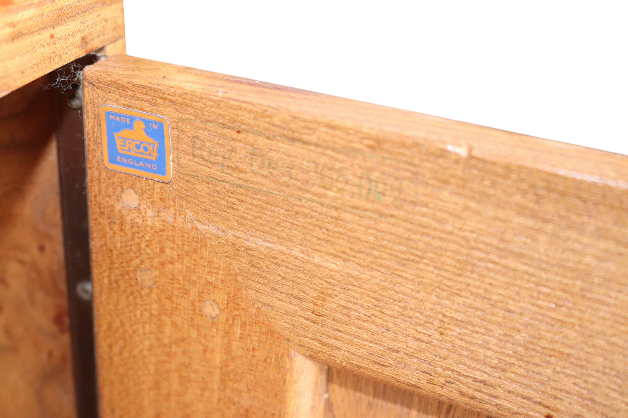Vintage Ercol 467 Windsor Sideboard - Blonde Elm - Blue Label - MCM 1960s