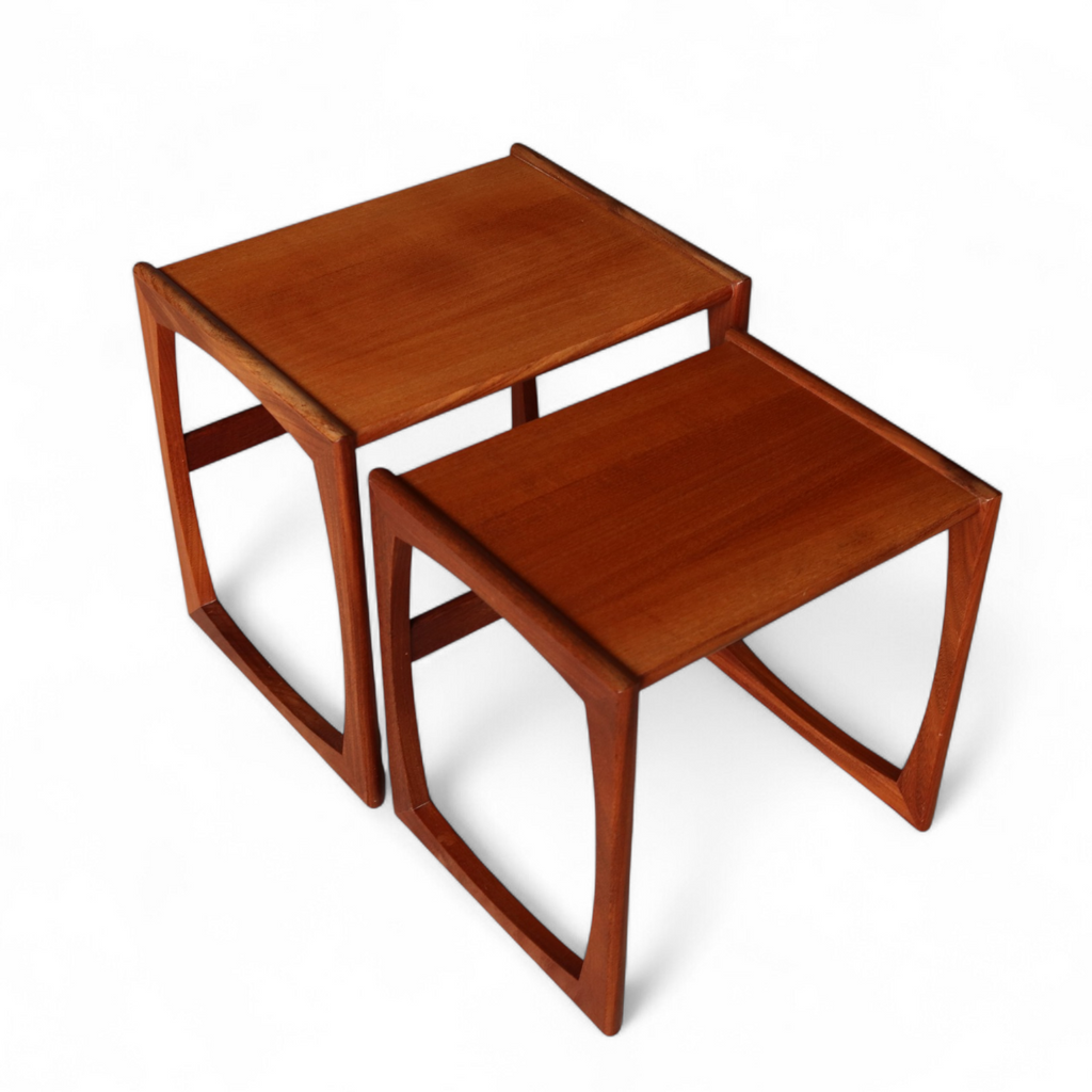 G Plan Nest Of 2 Tables Mid Century Teak Side Tables