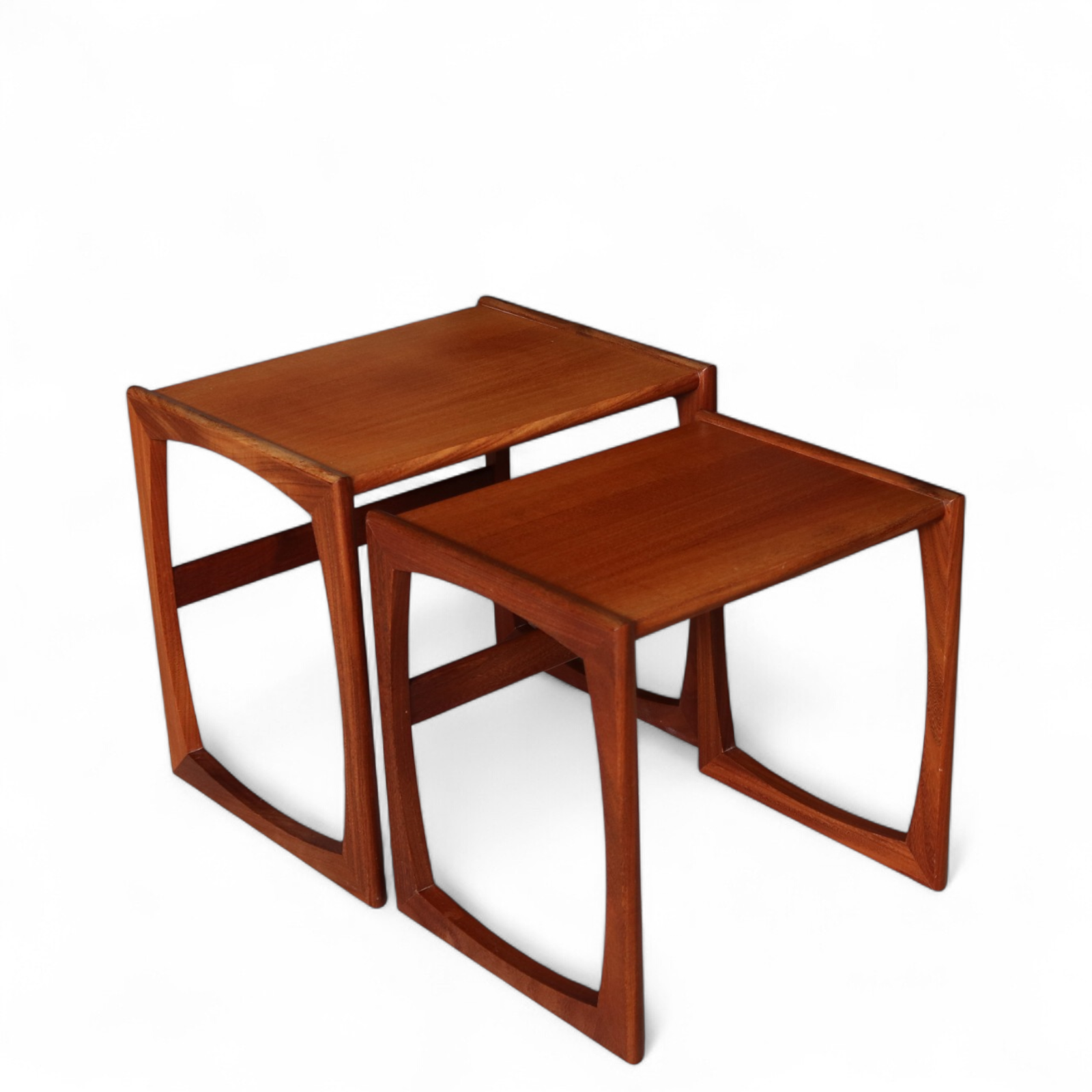 G Plan Nest Of 2 Tables Mid Century Teak Side Tables
