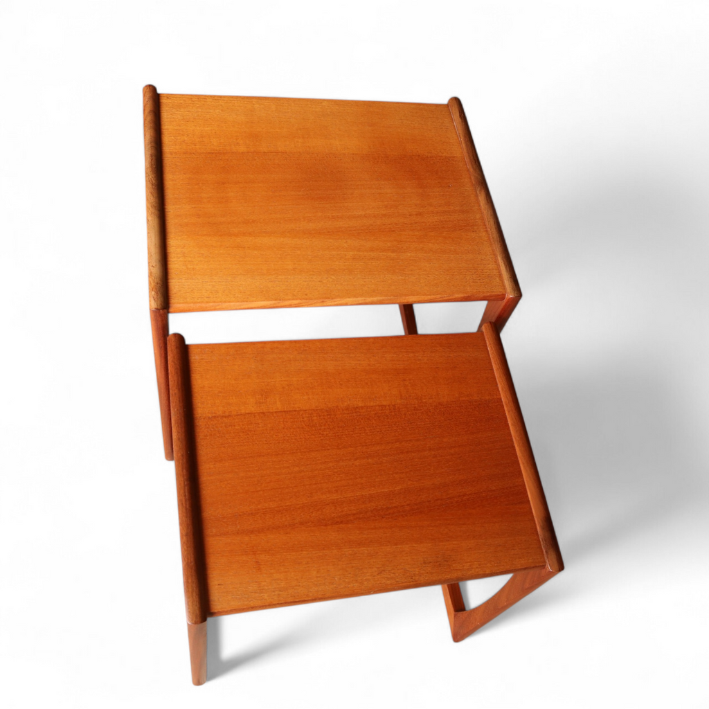 G Plan Nest Of 2 Tables Mid Century Teak Side Tables