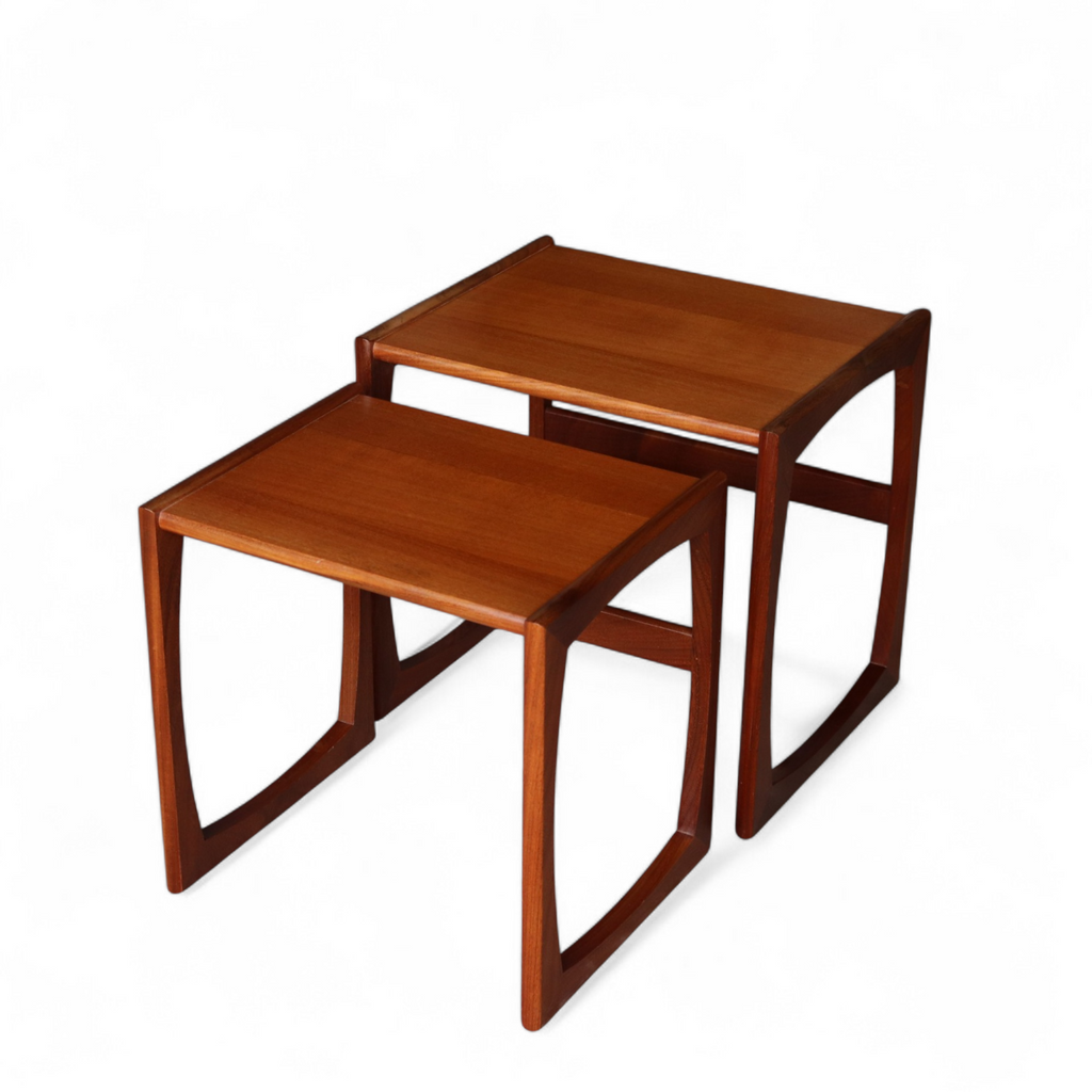 G Plan Nest Of 2 Tables Mid Century Teak Side Tables