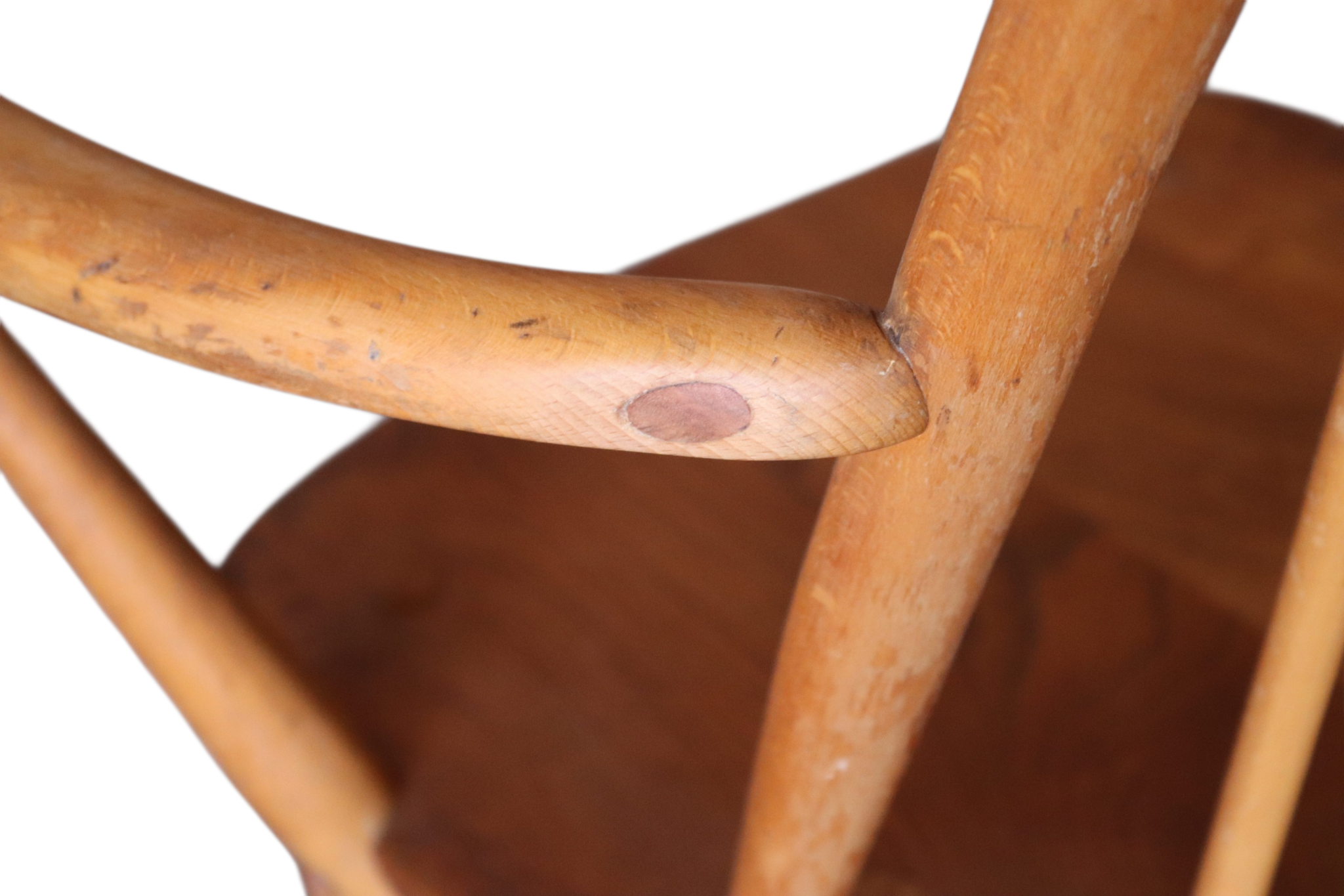 Vintage Ercol Quaker Carver Chair - Model 365A - Elm & Beech Armchair