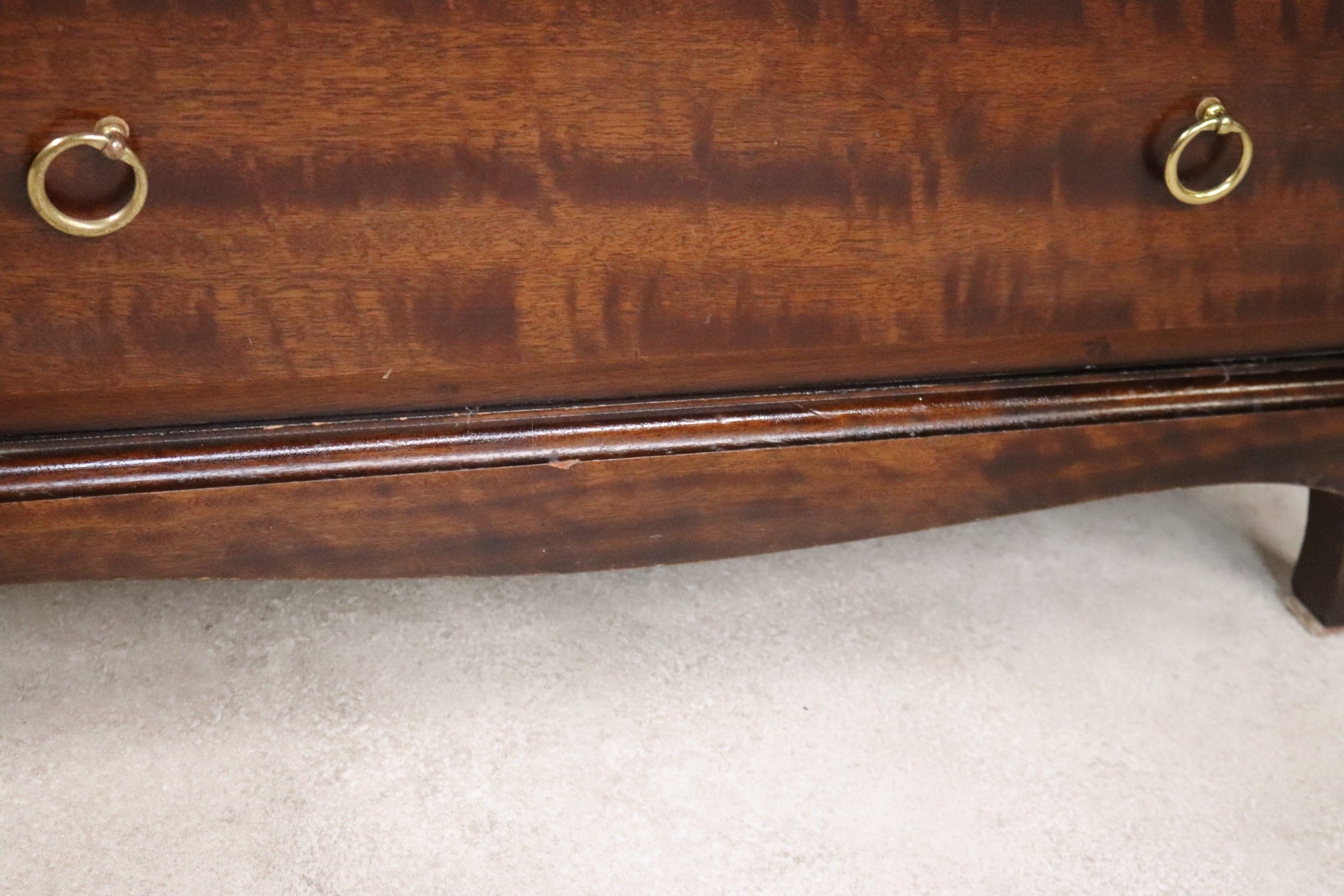 Vintage Stag Minstrel Waterfall Open Bookcase