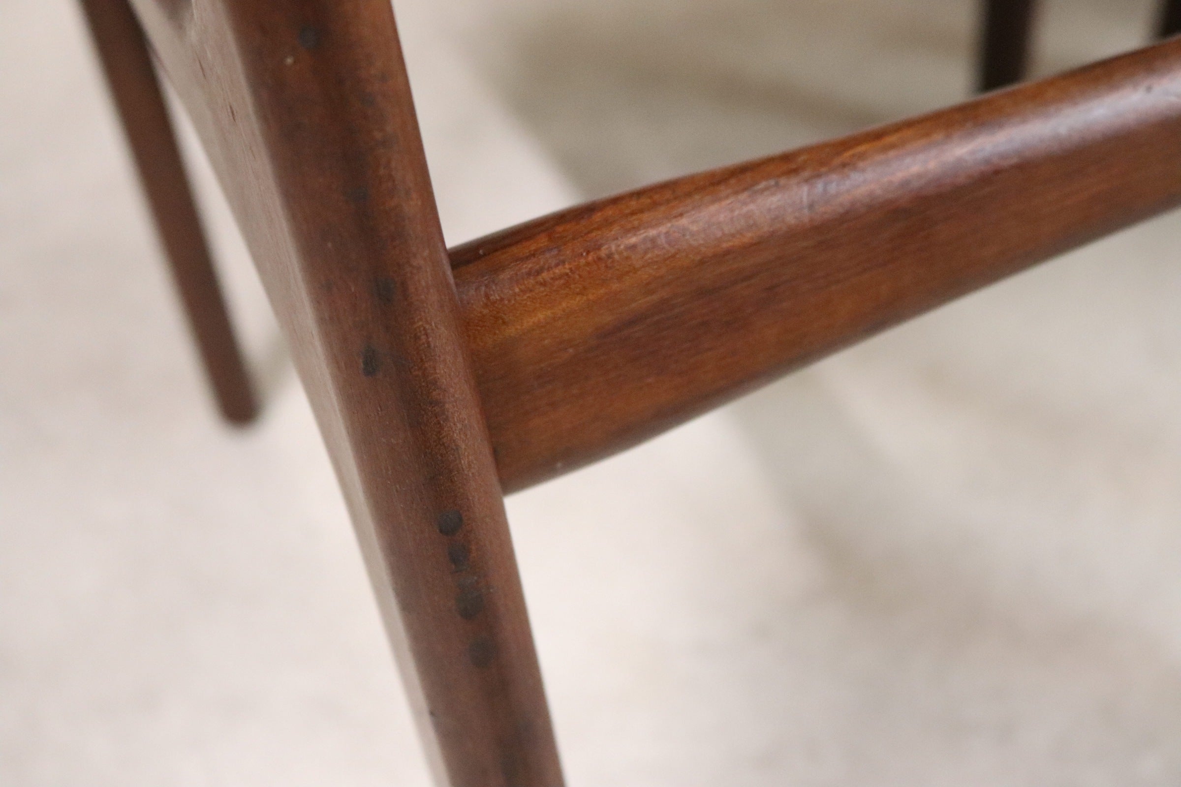 Set of 4 Danish Teak Dining Chairs Schionning & Elgaard Randers Mobelfabrik MCM
