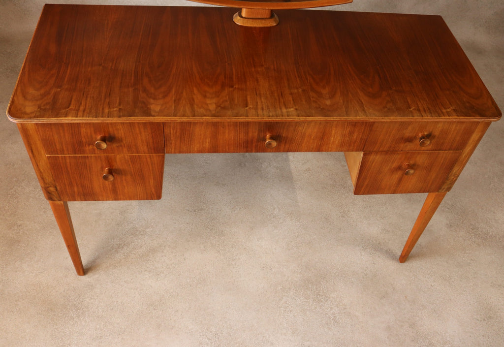 Mid Century Gordon Russell Walnut Dressing Table 1950s