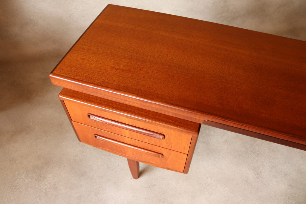 Mid Century G Plan Fresco Teak 'Floating' Desk / Dressing Table