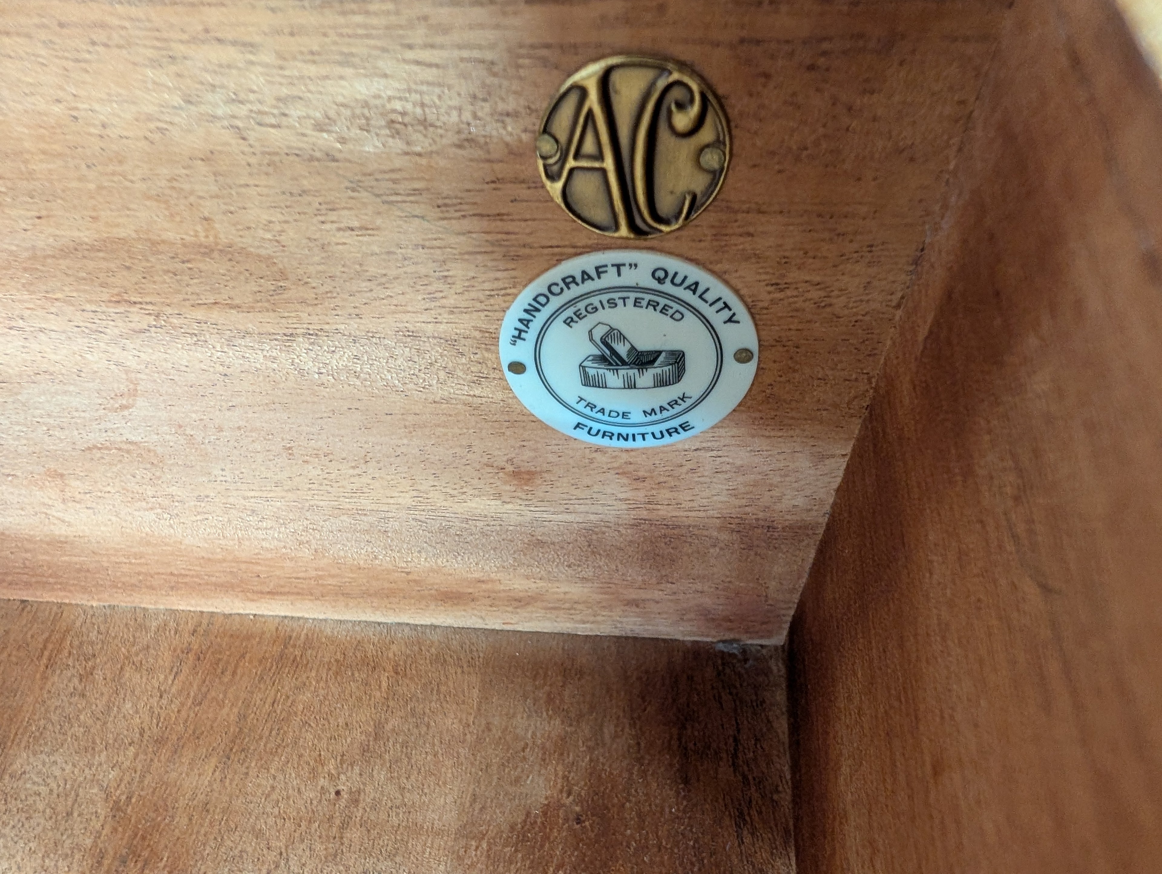 Mid Century Alfred Cox Walnut Chest Of Drawers Vintage 1960s