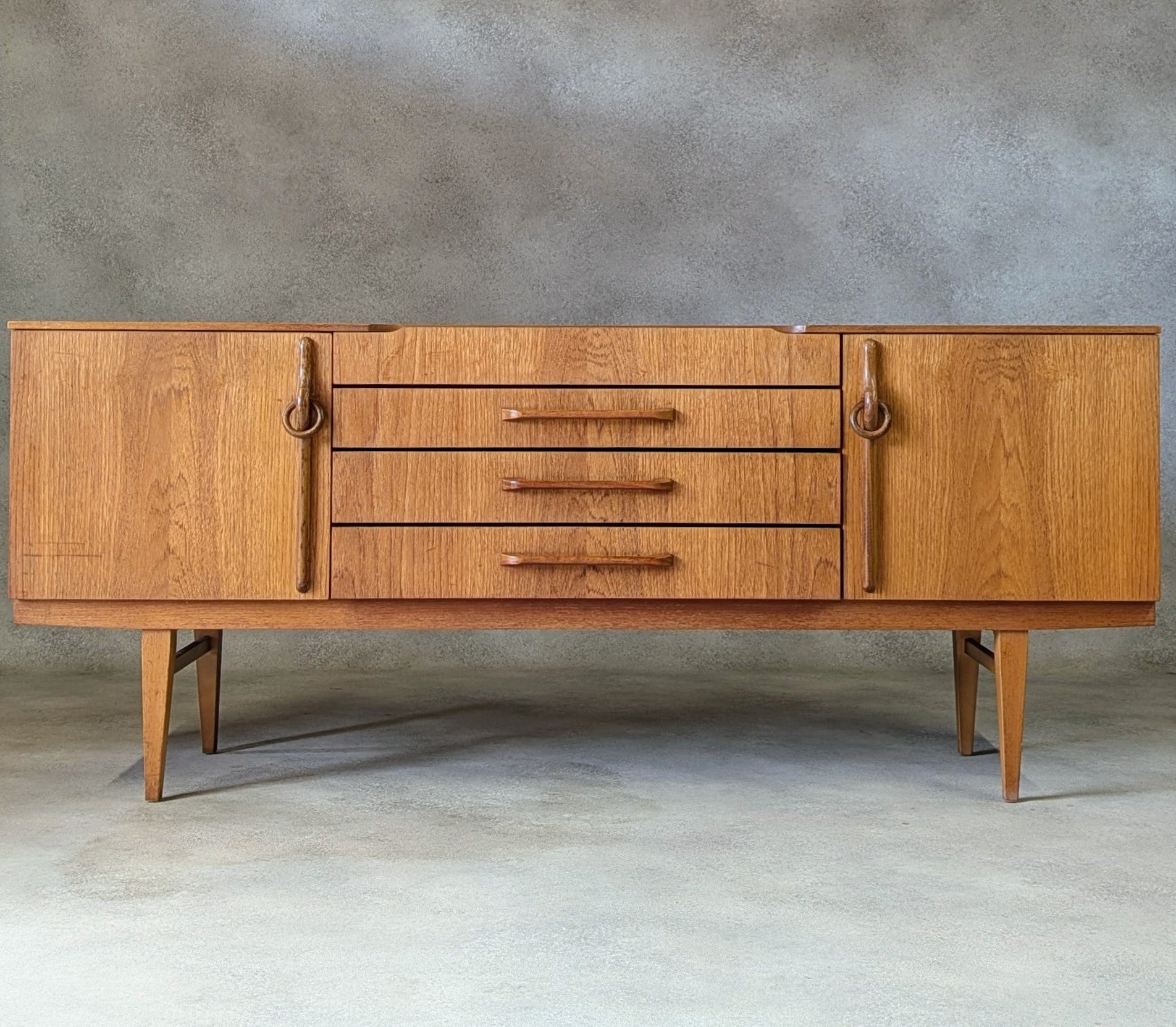 Mid Century Beautility Teak Sideboard 1960s