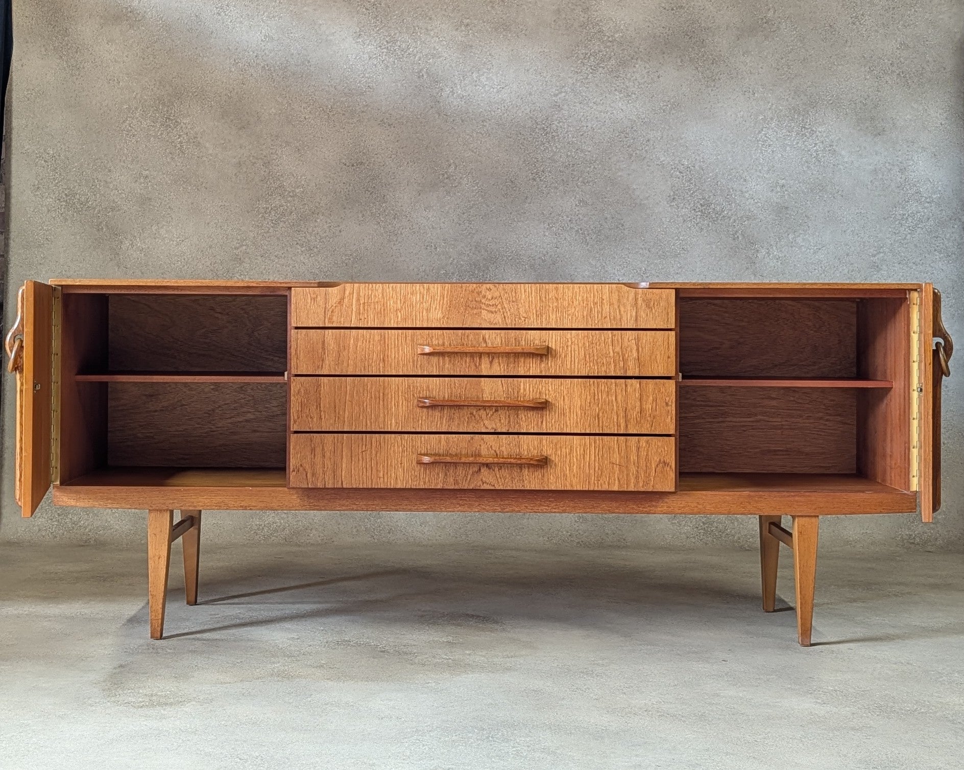 Mid Century Beautility Teak Sideboard 1960s