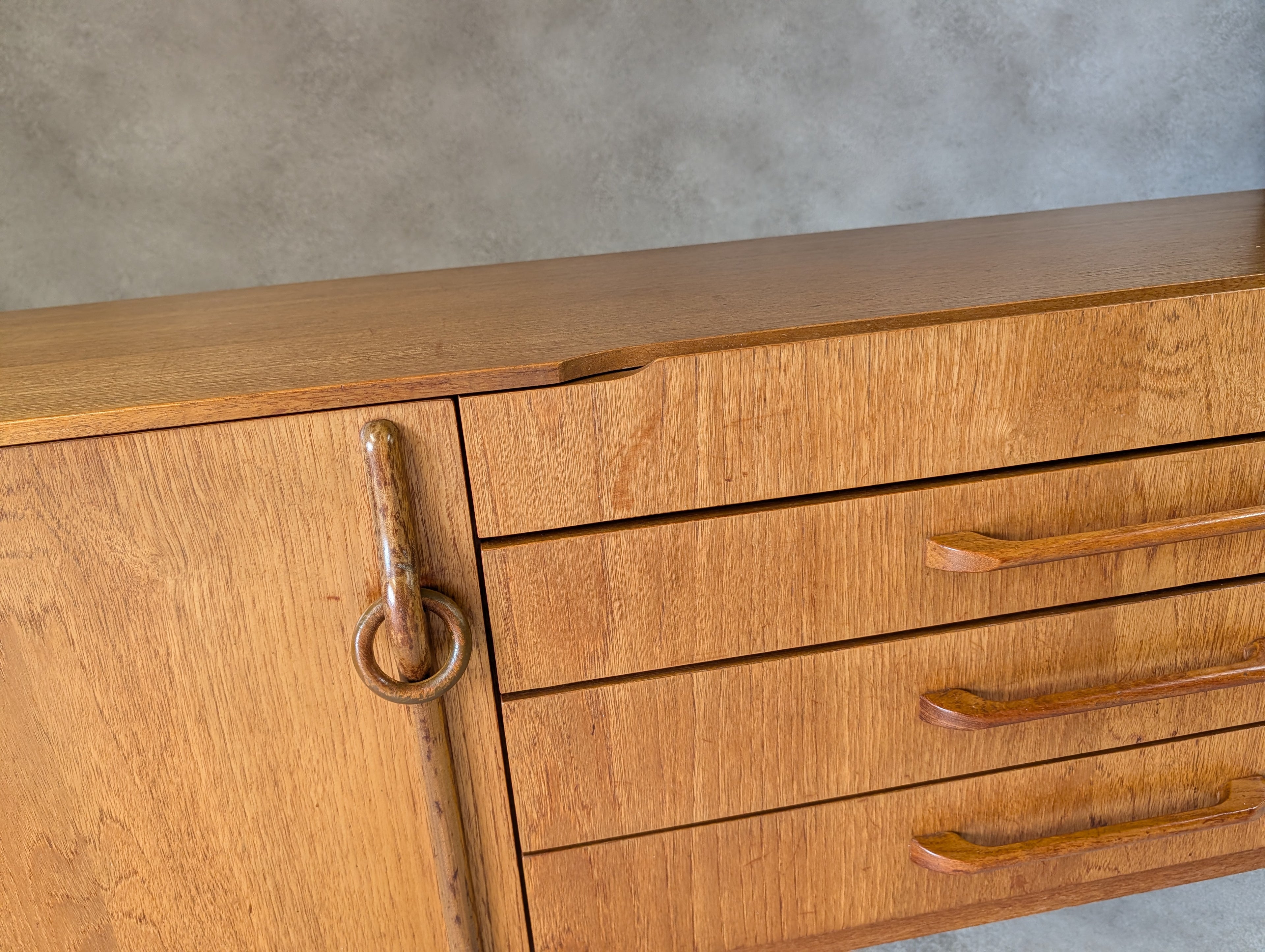 Mid Century Beautility Teak Sideboard 1960s