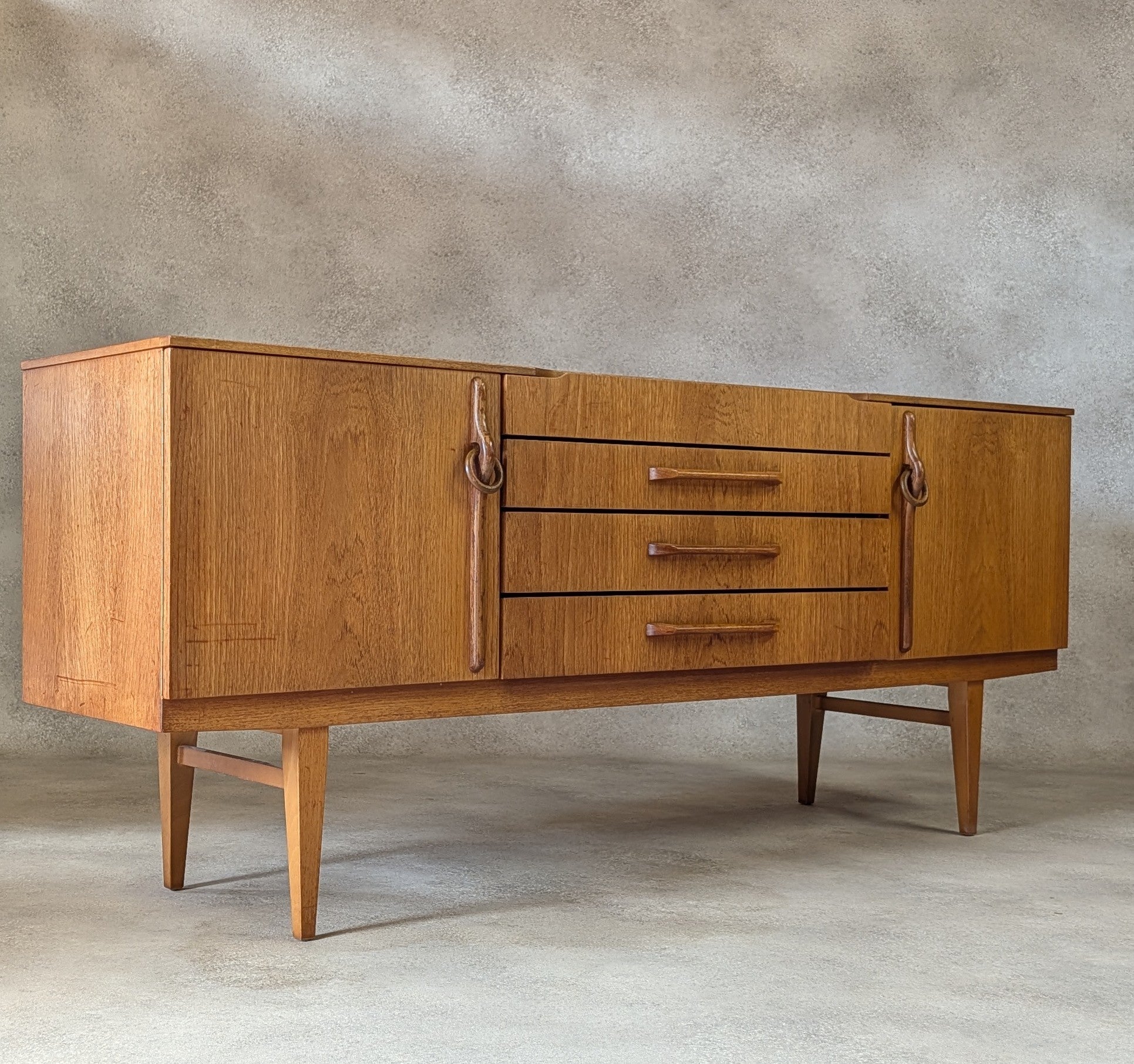 Mid Century Beautility Teak Sideboard 1960s