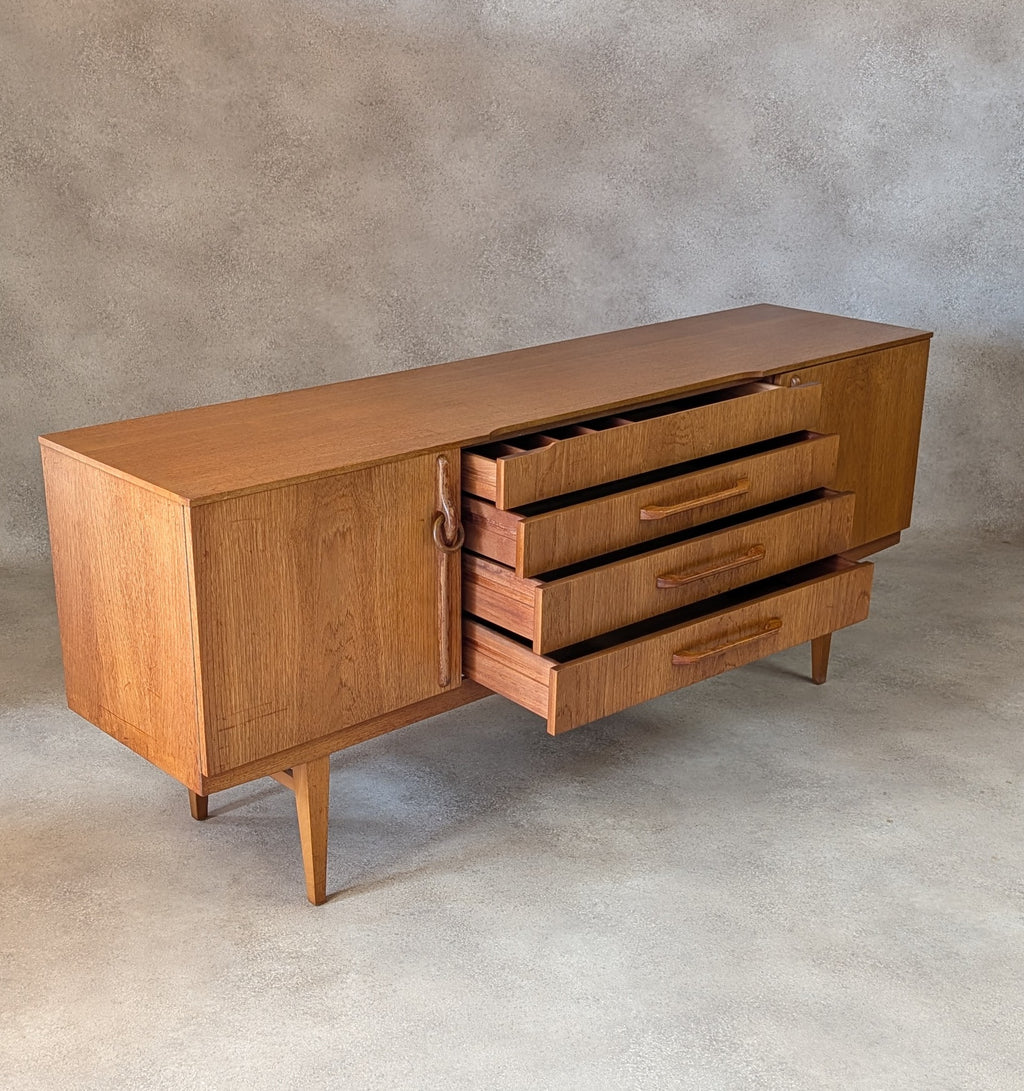 Mid Century Beautility Teak Sideboard 1960s