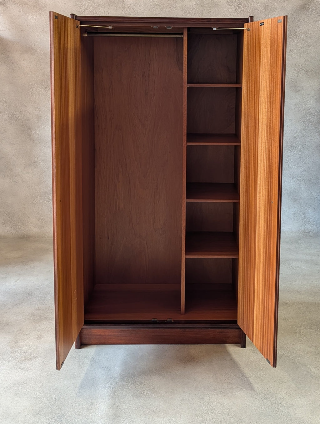 Mid Century Younger 'Codan' Teak Wardrobe By John Herbert 1960s