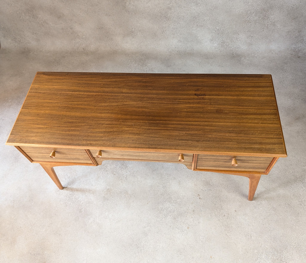 Mid Century Alfred Cox Walnut Desk / Dressing Table 1950s/60s