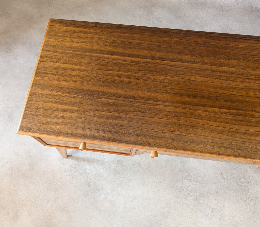 Mid Century Alfred Cox Walnut Desk / Dressing Table 1950s/60s