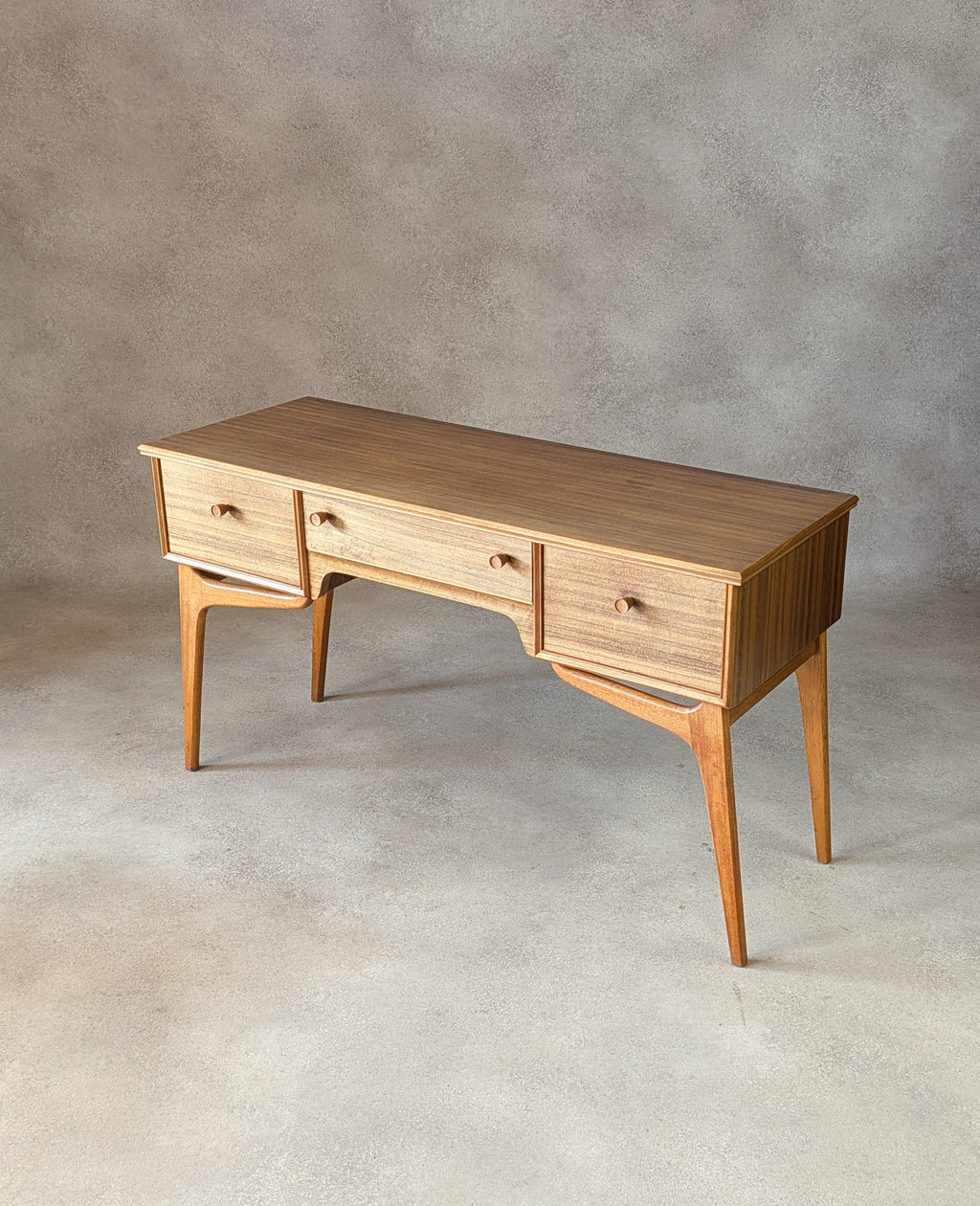 Mid Century Alfred Cox Walnut Desk / Dressing Table 1950s/60s