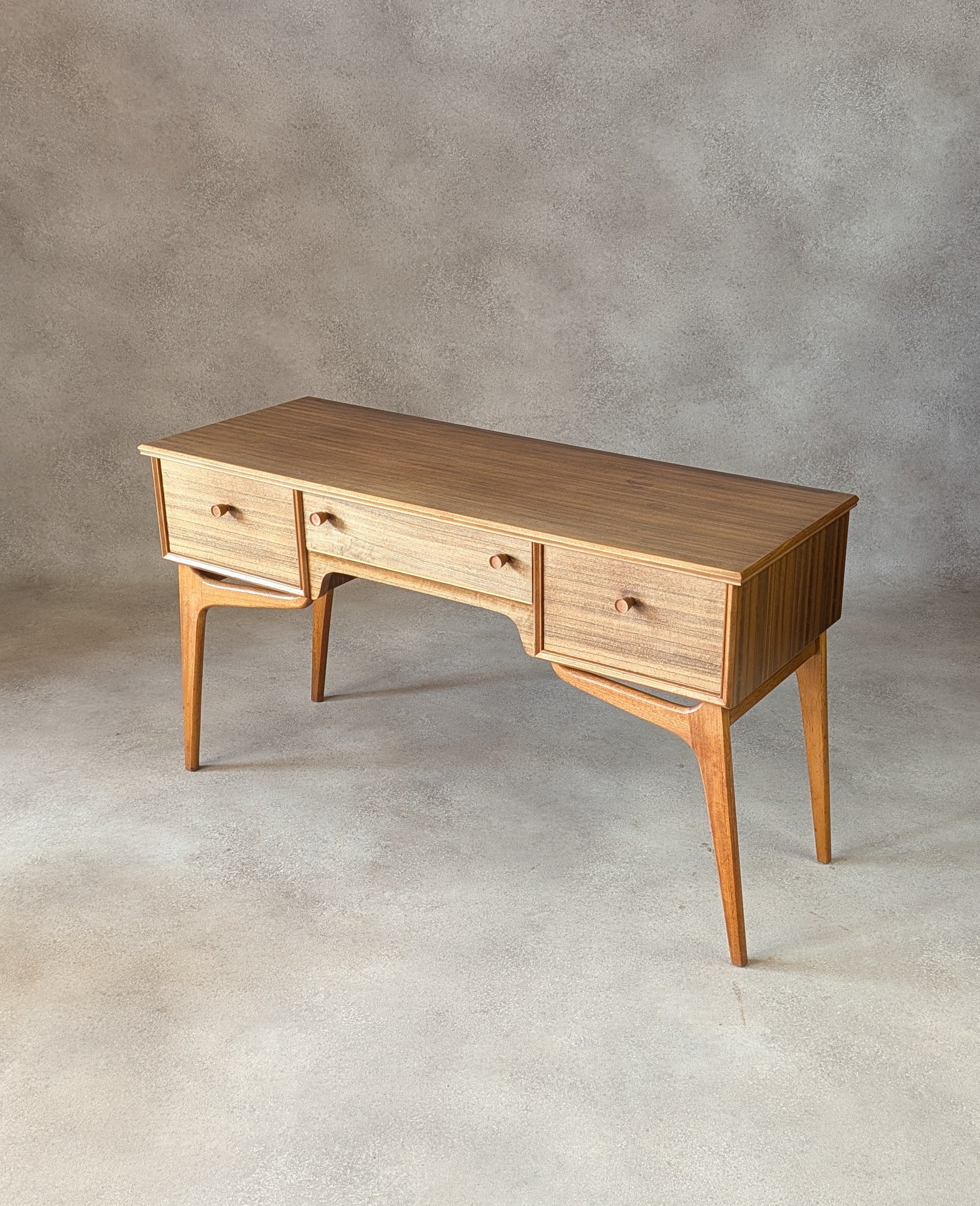 Mid Century Alfred Cox Walnut Desk / Dressing Table 1950s/60s