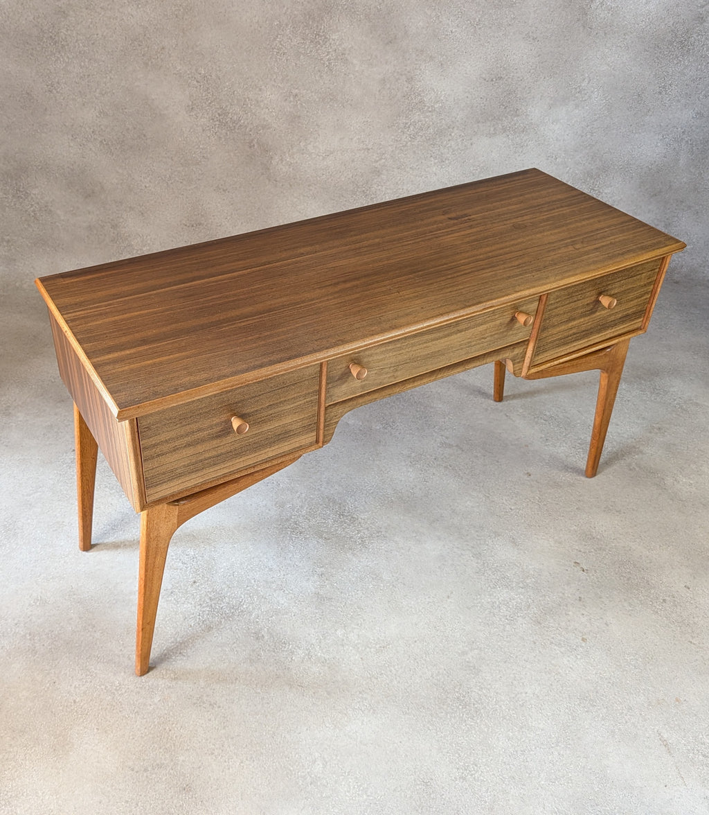 Mid Century Alfred Cox Walnut Desk / Dressing Table 1950s/60s