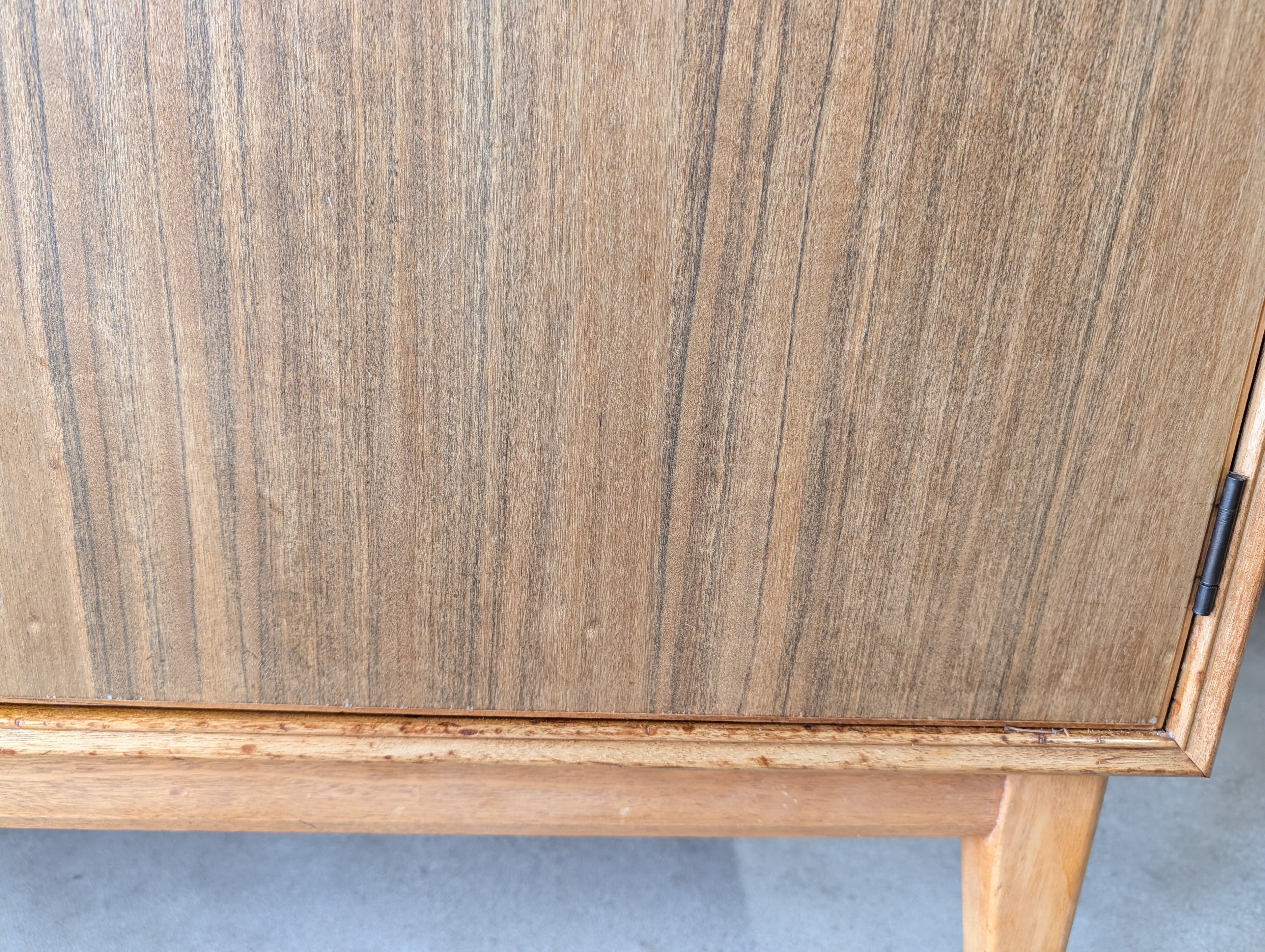 Mid Century Alfred Cox Walnut Wardrobe Vintage 1960s