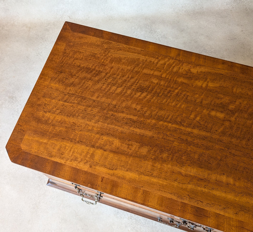 Bevan Funnell Reprodux Mahogany Walnut Chest of Drawers/Sideboard Georgian Style