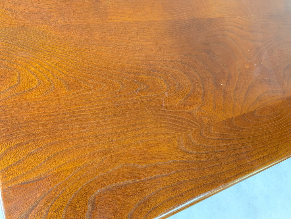 Vintage Ercol 393 Breakfast Table Mid Century Small Elm Dining Table