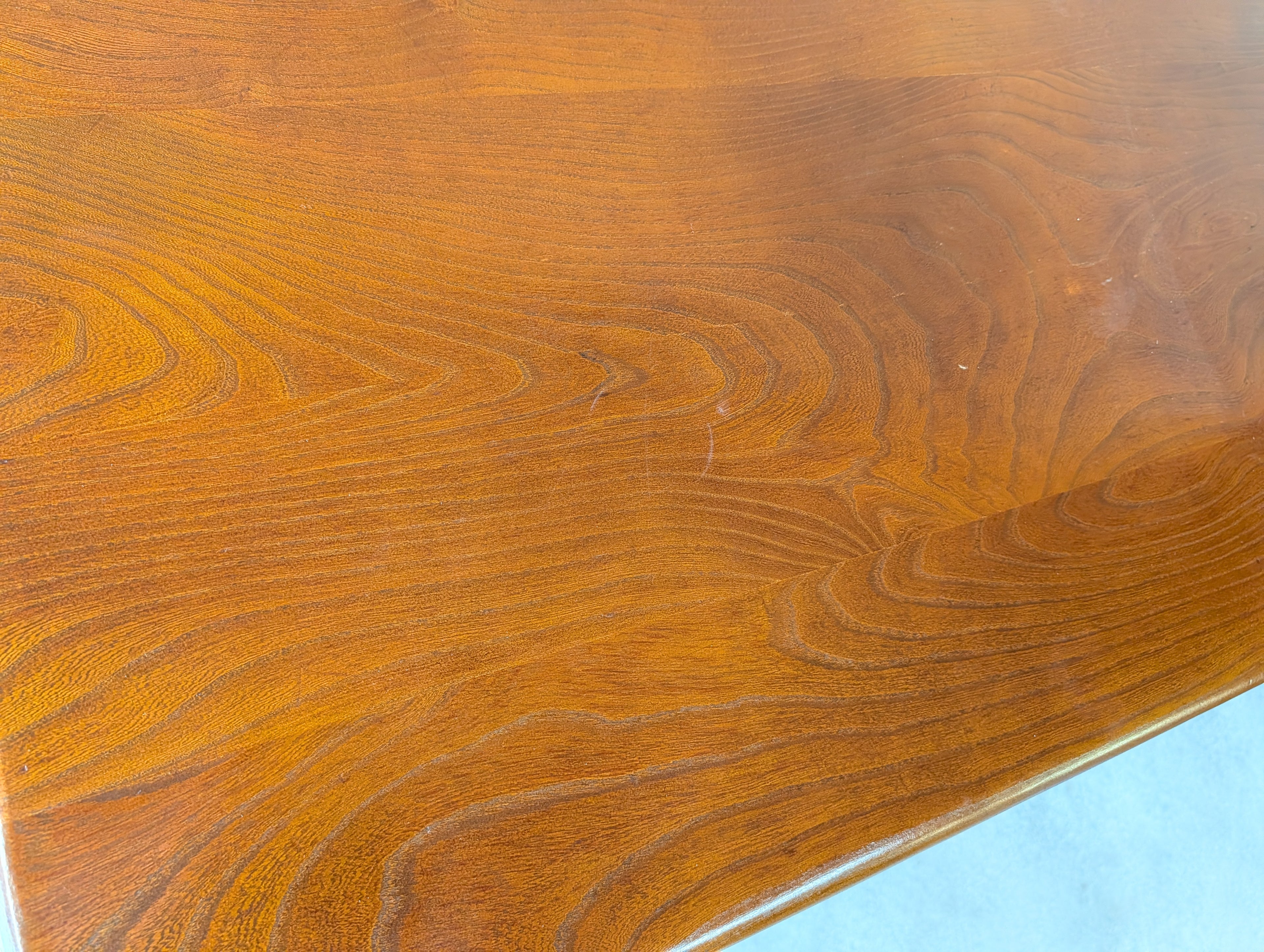 Vintage Ercol 393 Breakfast Table Mid Century Small Elm Dining Table