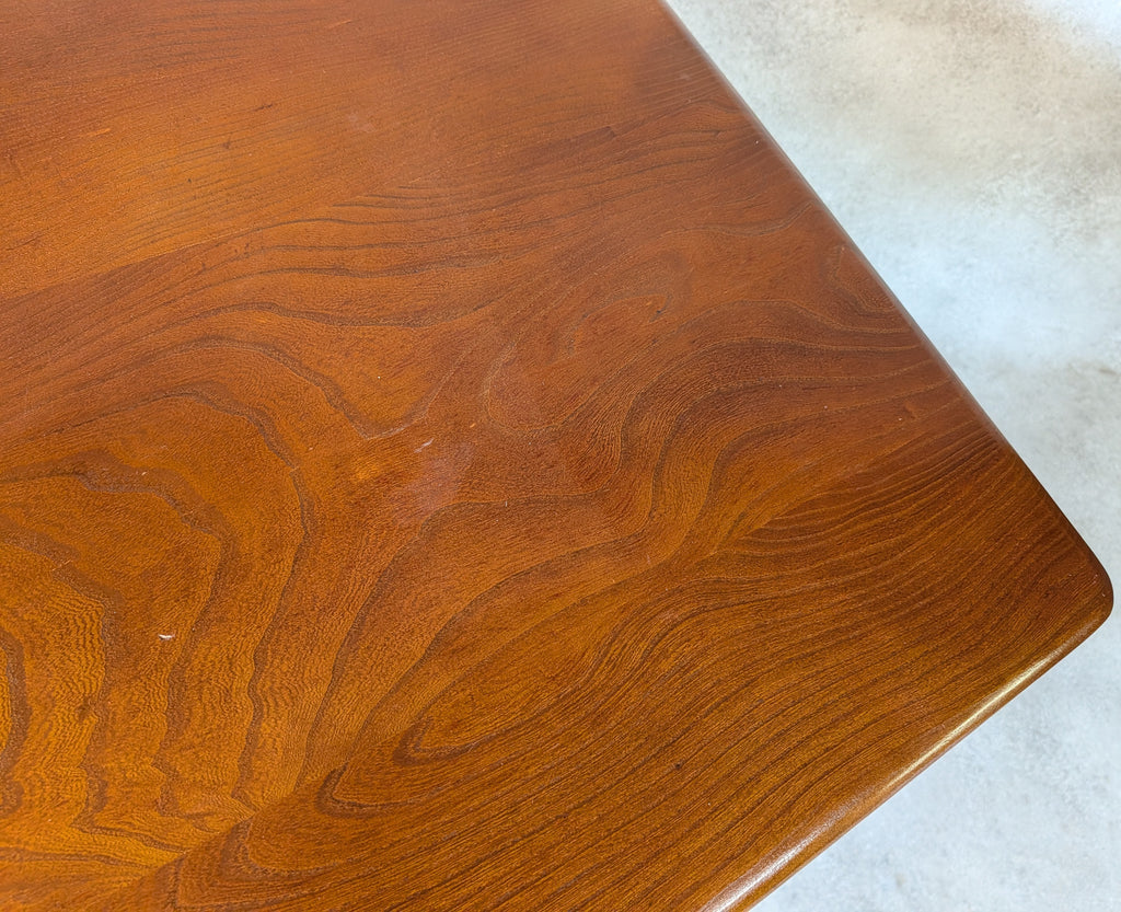 Vintage Ercol 393 Breakfast Table Mid Century Small Elm Dining Table