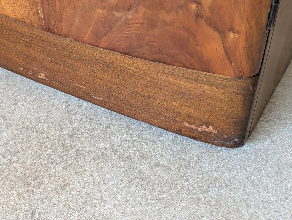 Pair Of Lebus Art Deco Walnut Bedside Cabinets 1930s/40s  Nightstands