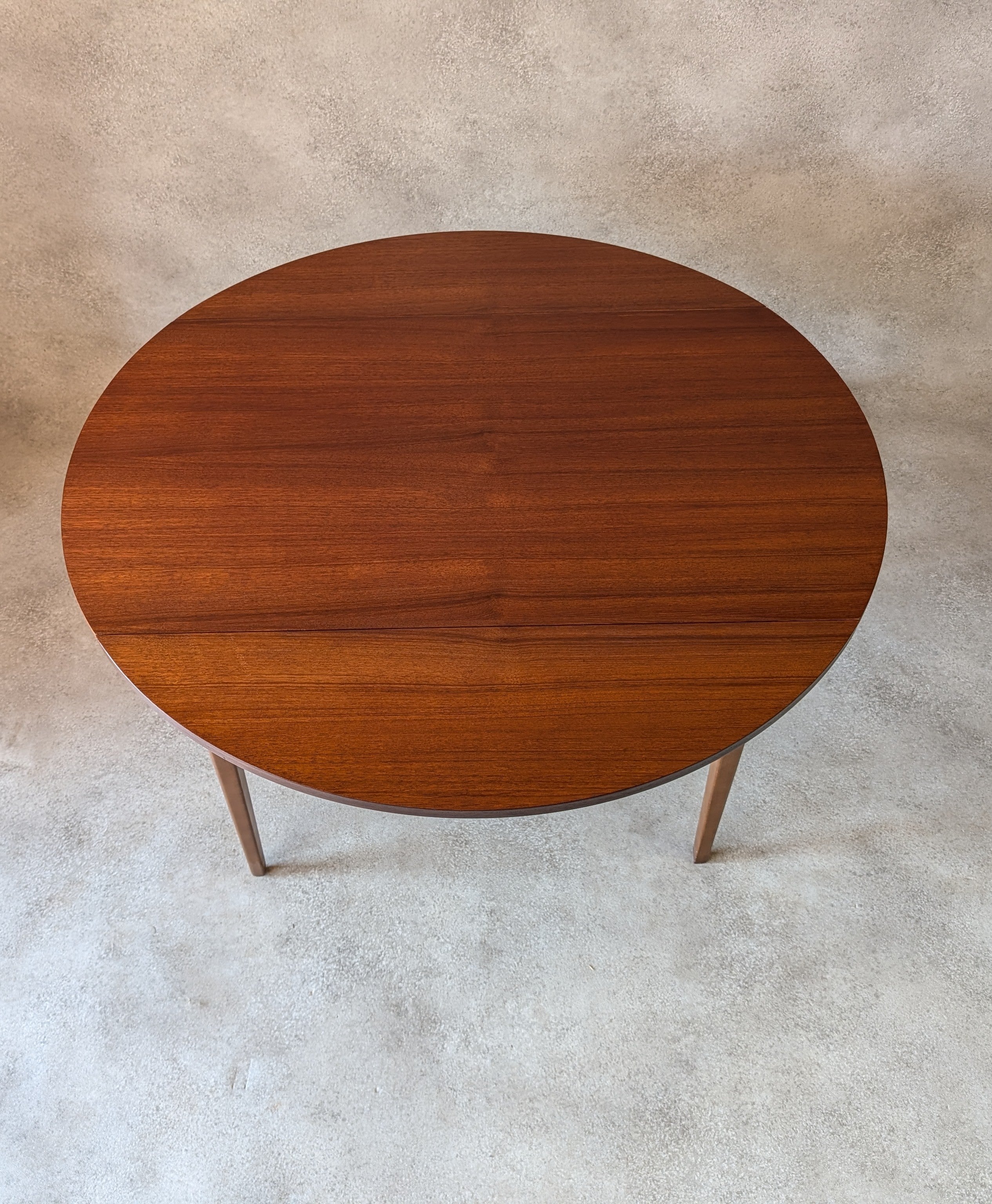 Mid Century Teak Drop Leaf Dining Table 1960s